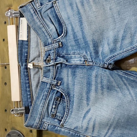 DENIM RAG & BONE TOMBOY  JEANS SIZE 24 INSEAM 28 - Picture 2 of 10